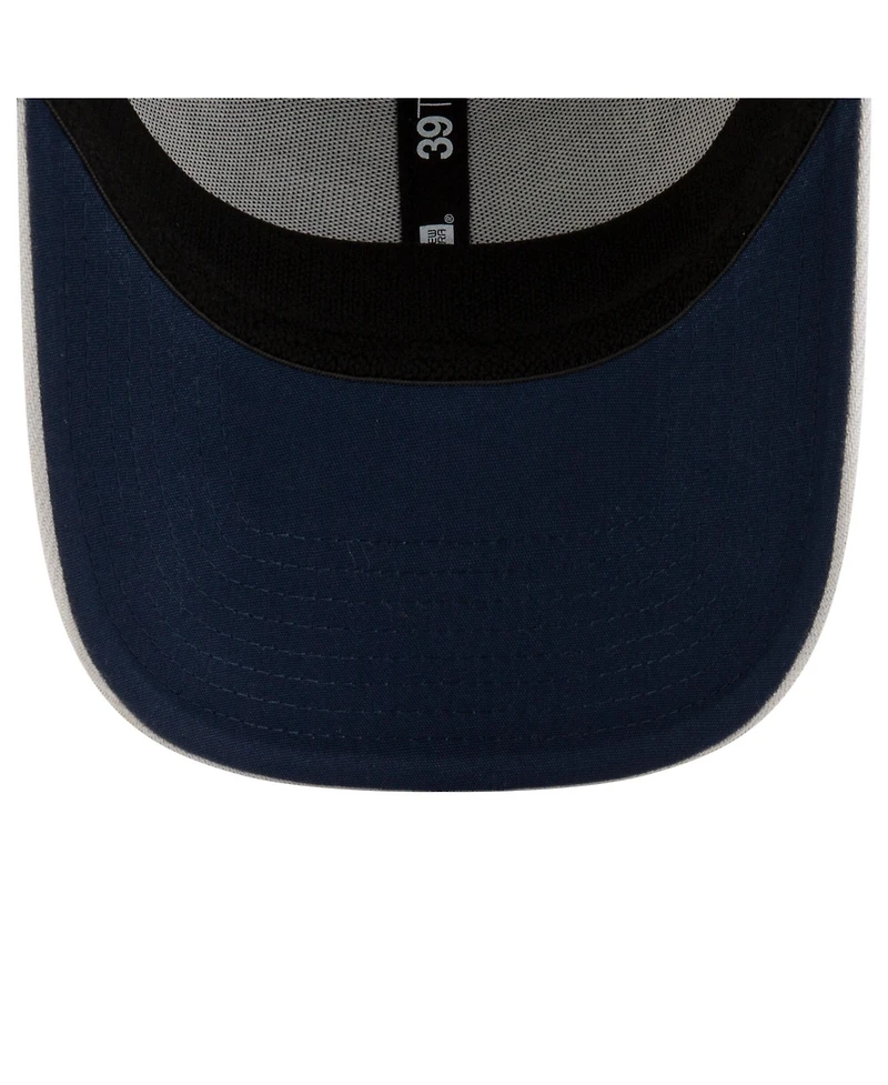 New Era Men's Gray Seattle Seahawks 2025 Nfl Rivalries Sideline 39THIRTY Flex Hat