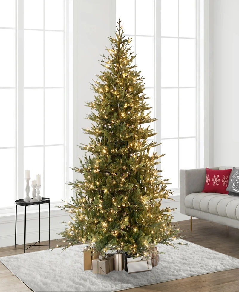 Puleo 7.5FT Pre-Lit Bradford Fir Artificial Christmas Tree