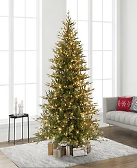 Puleo 7.5FT Pre-Lit Bradford Fir Artificial Christmas Tree