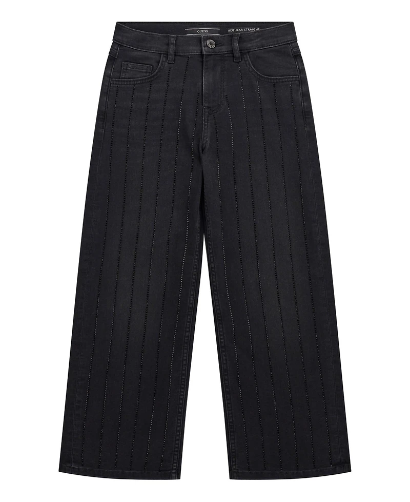 Guess Girls 7-16 90s Fit Rhinestones Jeans