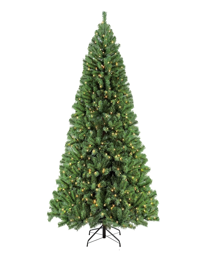 Puleo 9FT Pre-Lit Nebraska Fir Artificial Christmas Tree