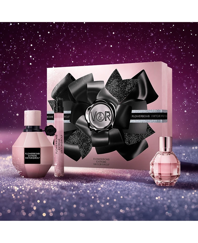 Viktor & Rolf 3-Pc. Flowerbomb Extreme Eau De Parfum Gift Set