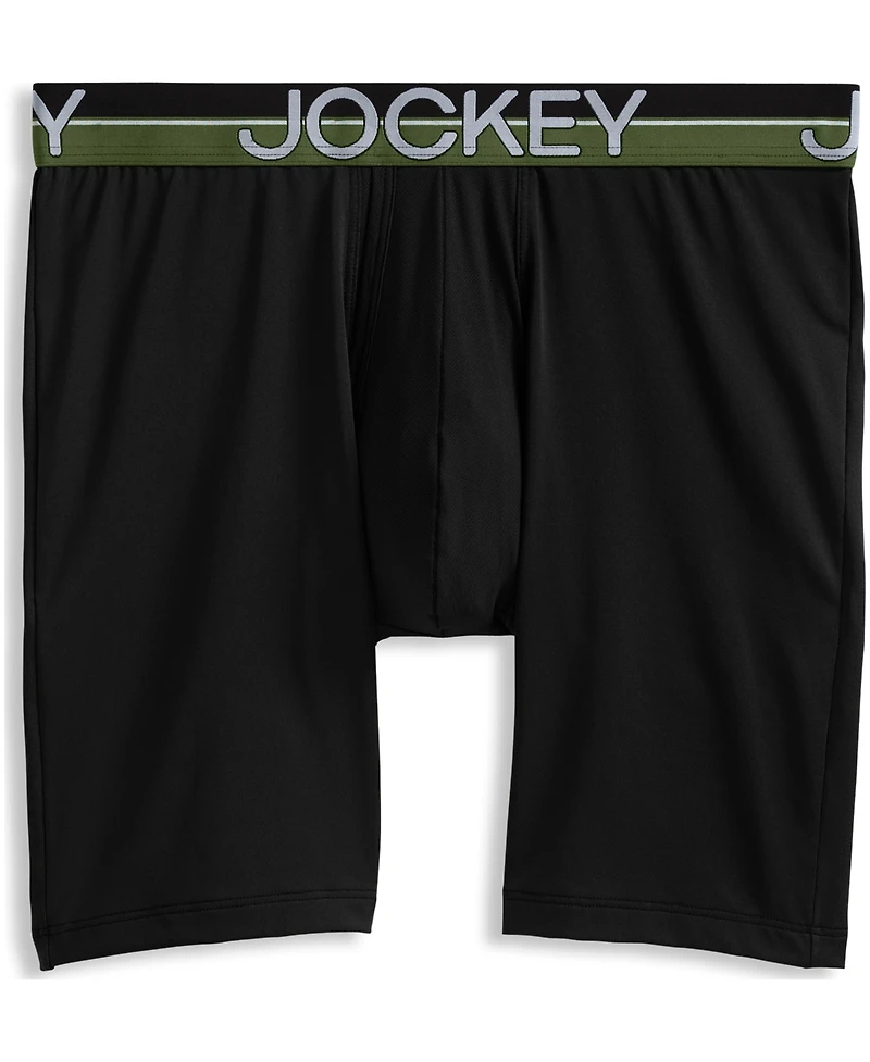 Jockey Men's 2-Pack Infinite Cool Long Leg Boxer Briefs