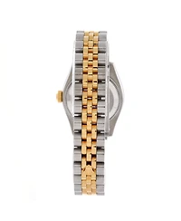 Pre-Owned Rolex Oyster Perpetual Datejust Automatic Watch in Stainless Steel and Gold with Diamond Markers 26mm
