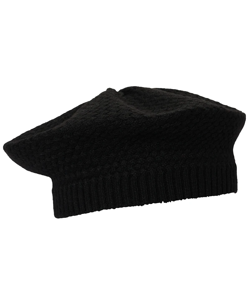 Lauren Ralph Basket Knit Beret Hat