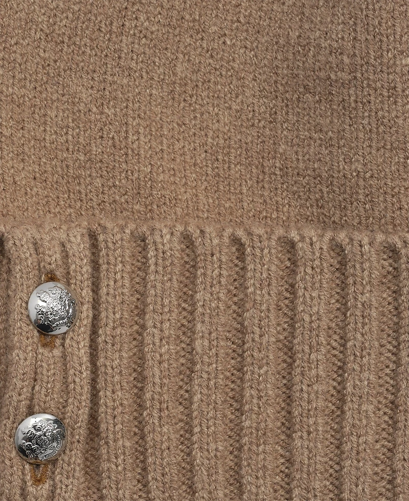 Lauren Ralph Crest Knit Beanie Hat