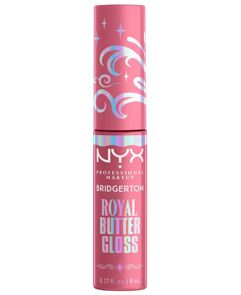 Nyx Professional Makeup Bridgerton Royal Butter Lip Gloss, 0.27 oz.