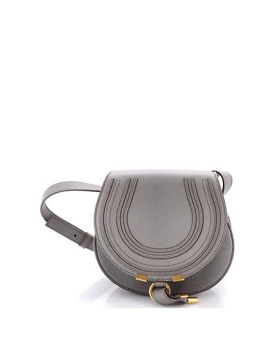 Pre-Owned Chloe Mini Marcie Crossbody Bag Leather