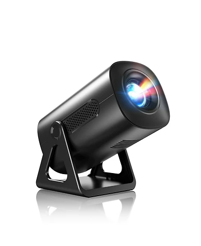 Elephas Portable 4K 1080P Supported Android Smart Mini Movie Projector, 270°Adjustable Stand Outdoor Home Star Projector ,WiFi and Bluetooth