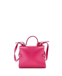 Pre-Owned Delvaux Mini Tempete Top Handle Bag Leather