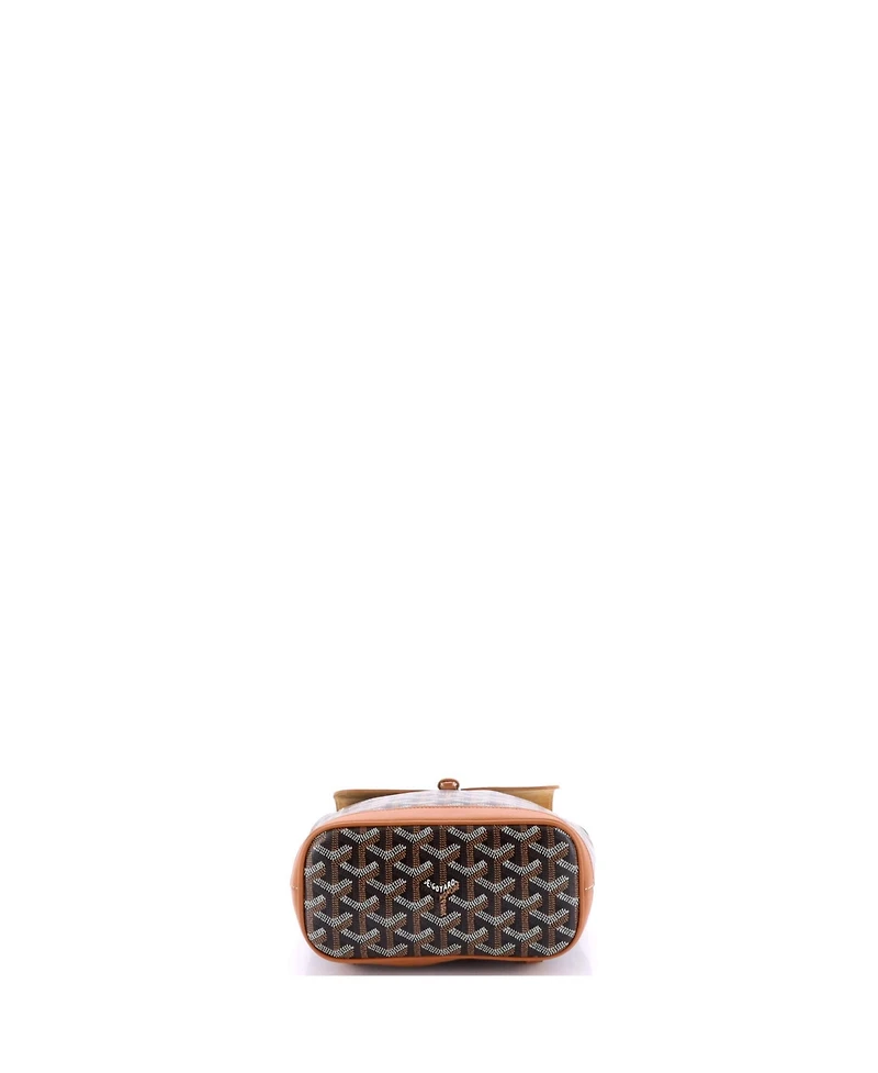 Pre-Owned Goyard Mini Alpin Backpack Coated Canvas