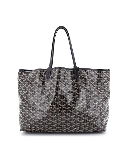 Pre-Owned Goyard Pm Saint Louis Tote Coated Canvas