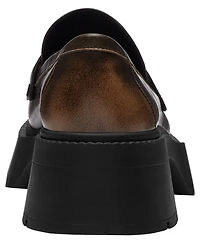 Coach Women's Leah Platform Lug Sole Loafers
