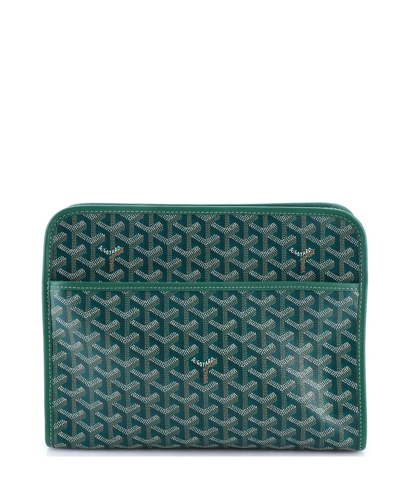 Pre-Owned Goyard Gm Jouvence Toiletry Pouch Coated Canvas