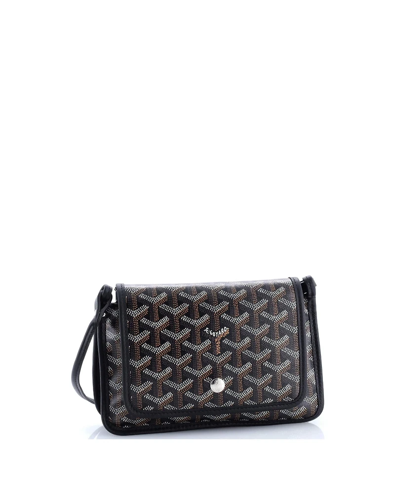 Pre-Owned Goyard Plumet Clutch Wallet Coated Canvas