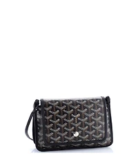 Pre-Owned Goyard Plumet Clutch Wallet Coated Canvas