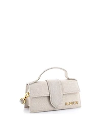 Pre-Owned Jacquemus Le Bambino Top Handle Flap Bag Canvas