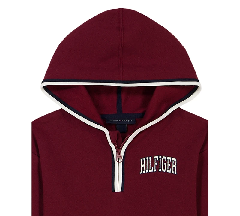 Tommy Hilfiger Baby Boys 2-Piece Semi-Zip Hoodie and Joggers Set