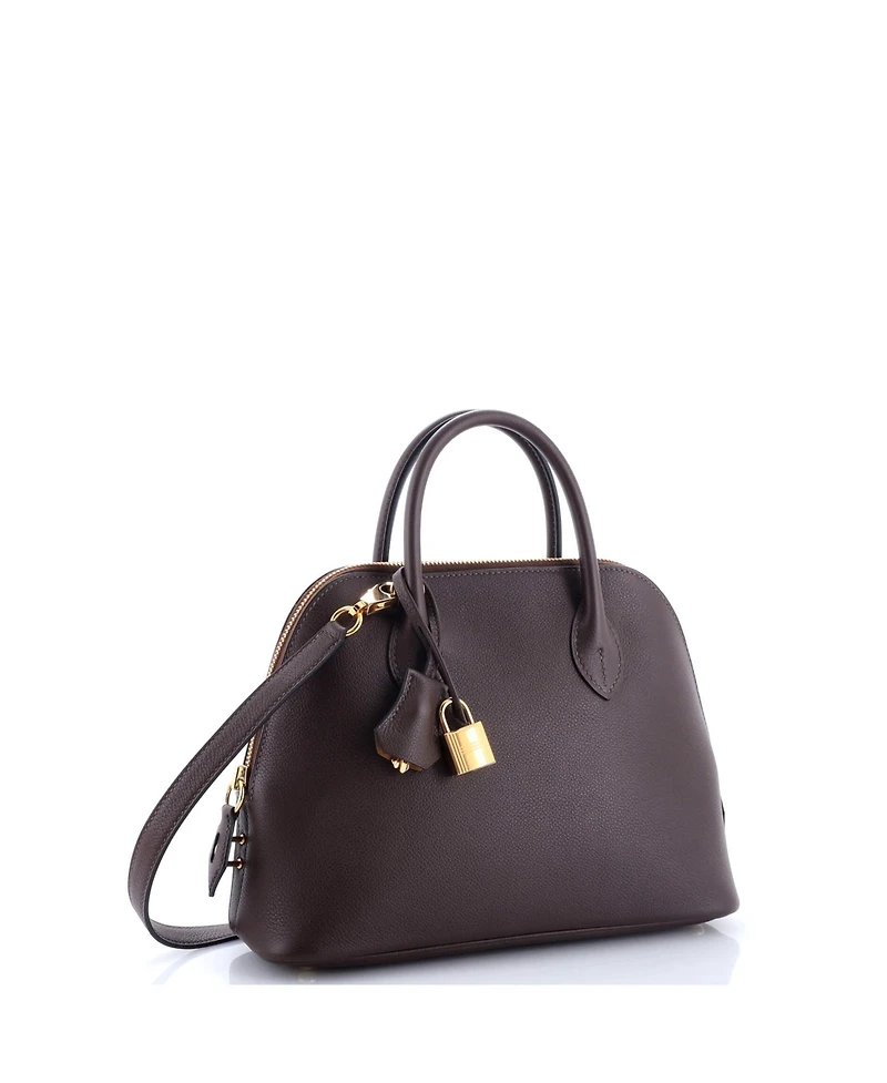 Pre-Owned Hermes 25 Bolide 1923 Bag Verso Evercolor