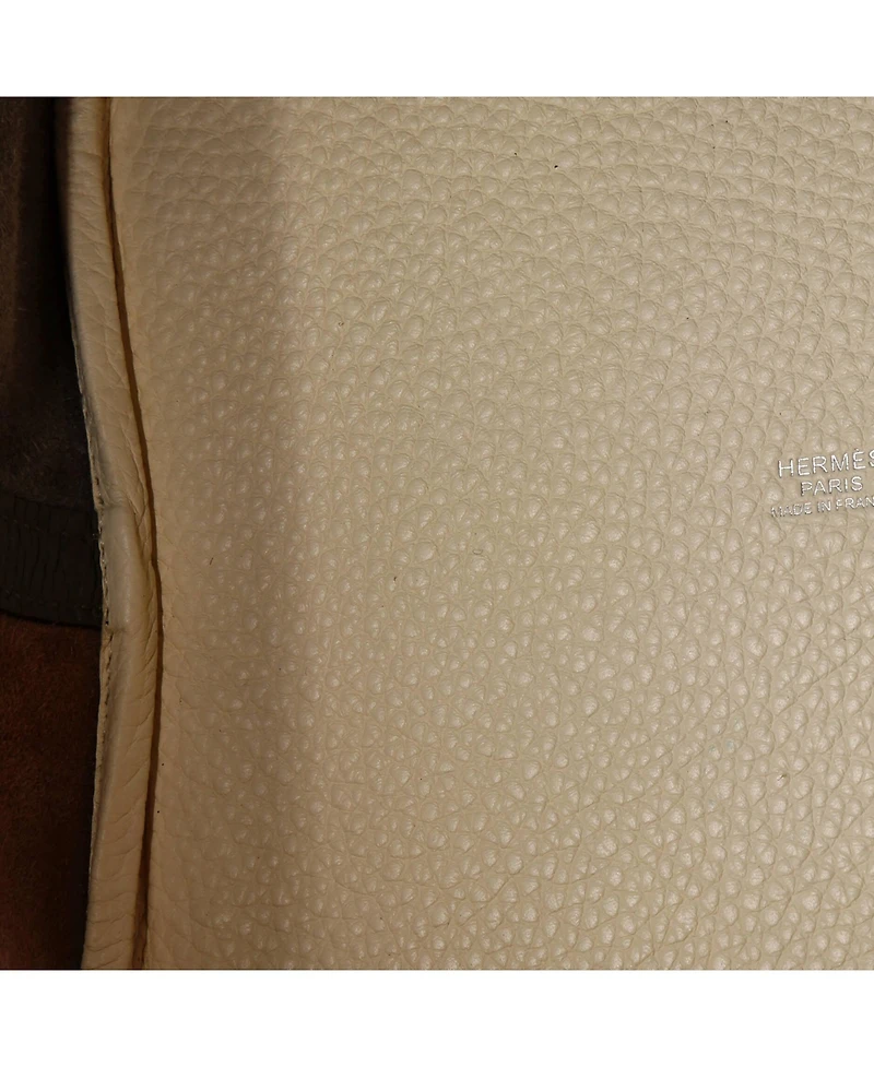 Pre-Owned HERMES Mm Casaque Picotin Lock Bag Clemence