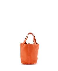 Pre-Owned Hermes Birkin 25 Handbag Grey Togo with Rose Gold Hardware
