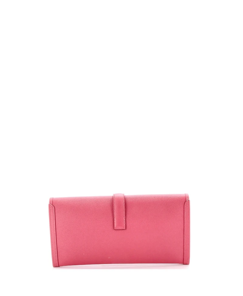 Pre-Owned Hermes 29 Jige Elan Clutch Epsom