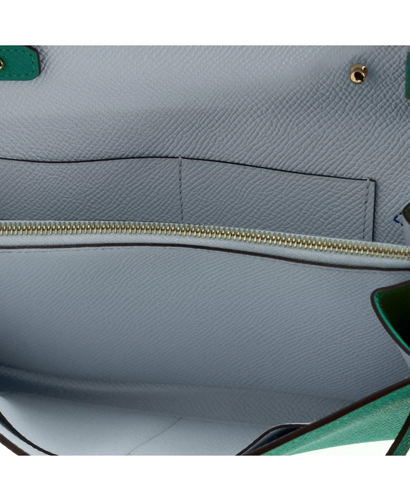 Pre-Owned Hermes Kelly To Go Wallet Verso Epsom