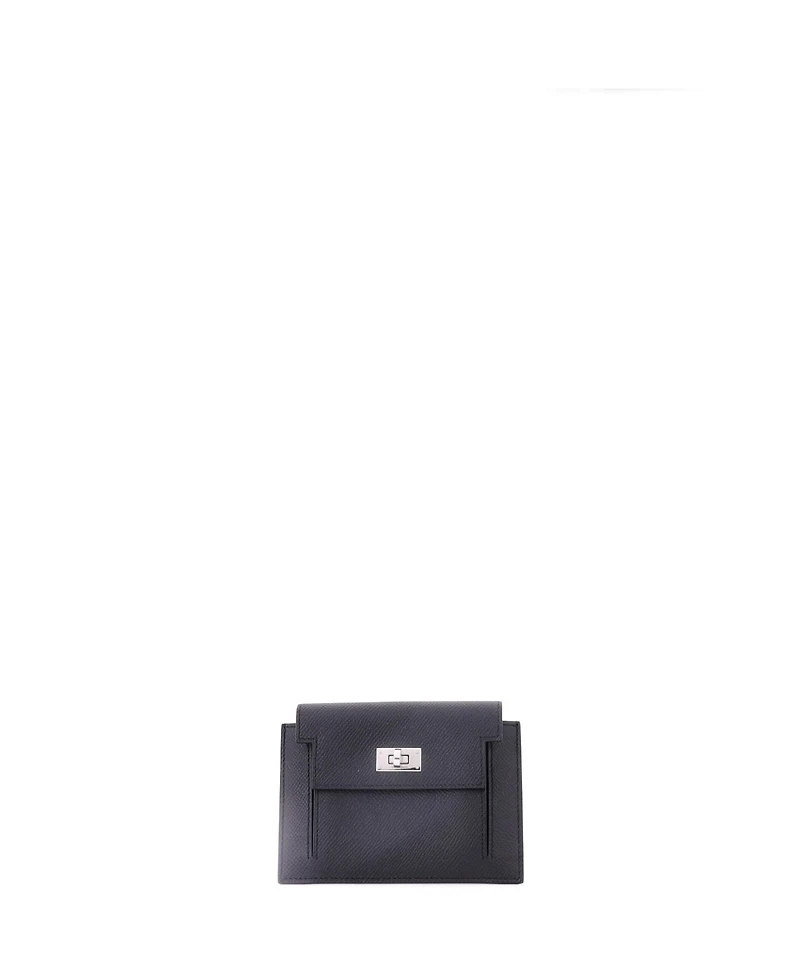 Pre-Owned Hermes Kelly Pocket Compact Wallet Epsom