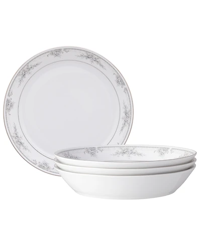 Noritake Sweet Leilani 4-Pc. Coupe Dinner Bowl Set, Service for 4