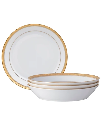 Noritake Crestwood 4-Pc. Coupe Dinner Bowl Set, Service for 4