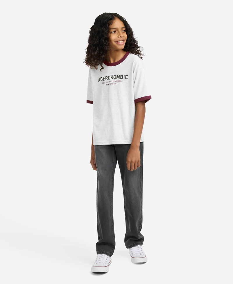 abercrombie kids Boys 5-18 Ringer Short Sleeve T-Shirt