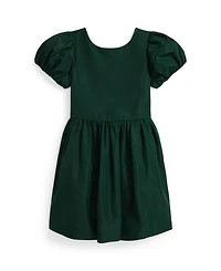Polo Ralph Lauren Girls 2T-6X Short Sleeve Taffeta Dress