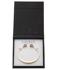 Lauren Ralph Crystal Stone Cuff Bracelet