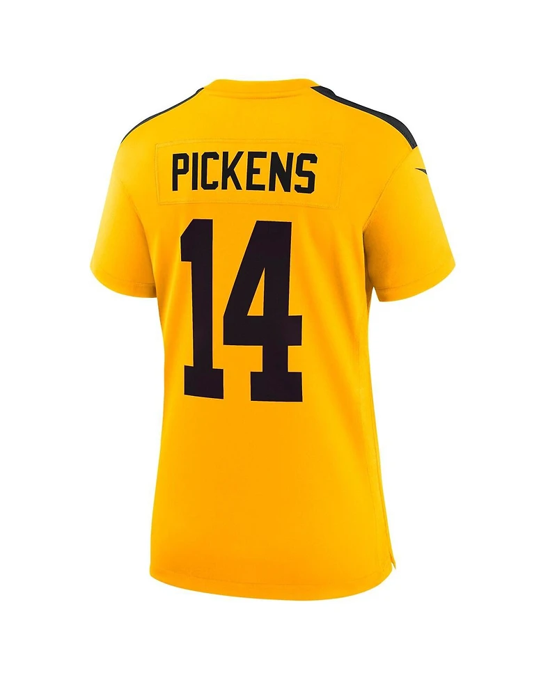 Nike Women'sGeorge Pickens Gold Pittsburgh Steelers Alternate 1933 Throwback Game Jersey