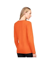 G-iii 4Her by Carl Banks Women's Orange Denver Broncos Best Play Long Sleeve T-Shirt