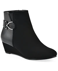 White Mountain Women's Chaise Wedge Booties