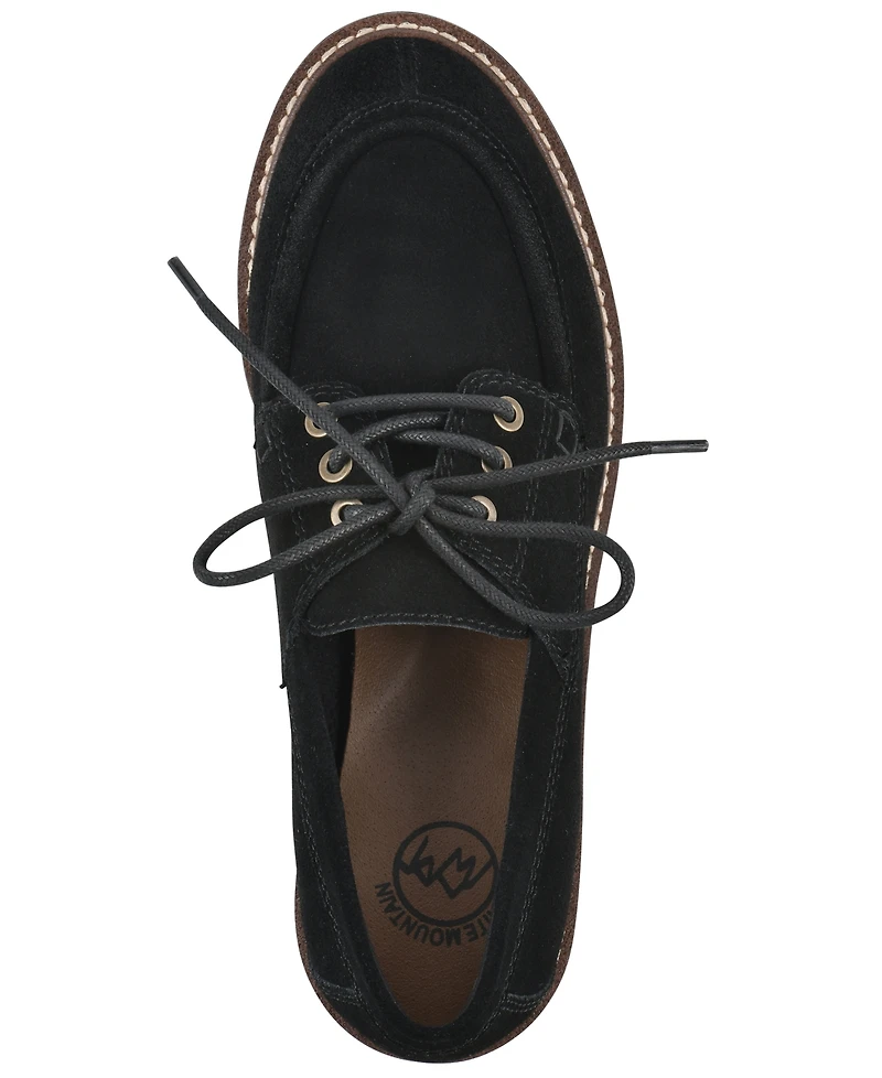 White Mountain Women's Gino Lug Sole Loafers