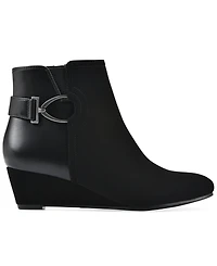 White Mountain Women's Chaise Wedge Booties