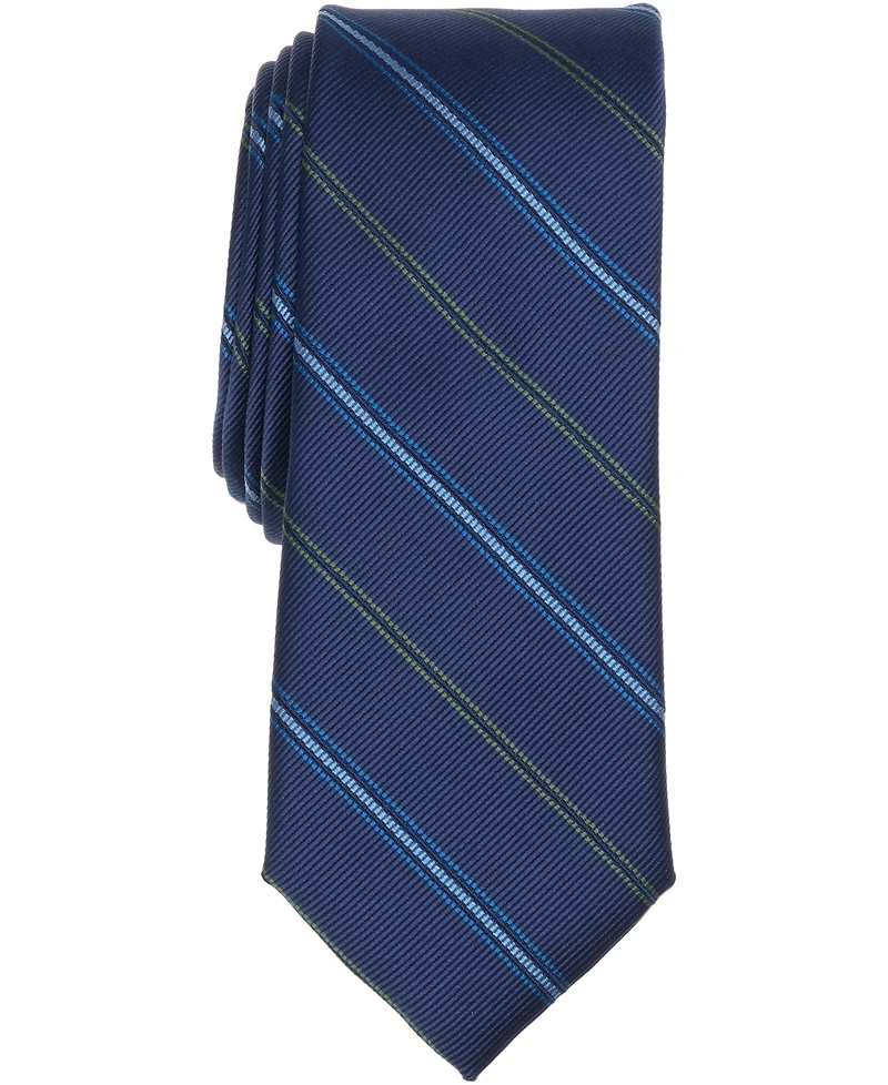 Bar Iii Men's Montrose Stripe Pattern Tie, Macy's Exclusive