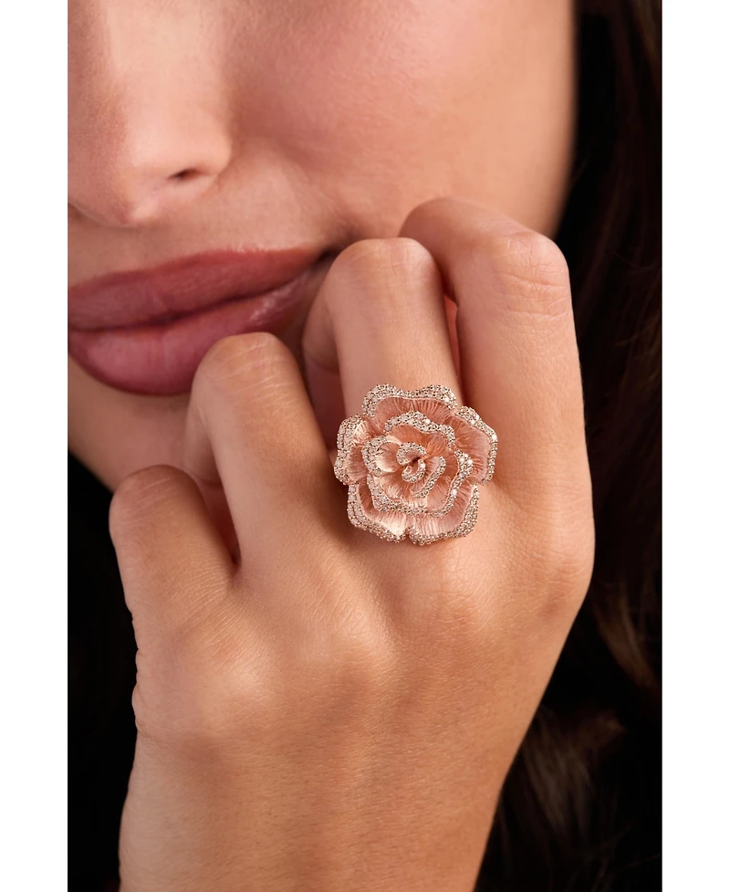 Le Vian Nude Diamond Rose Statement Ring (1 ct. t.w.) 14k Gold