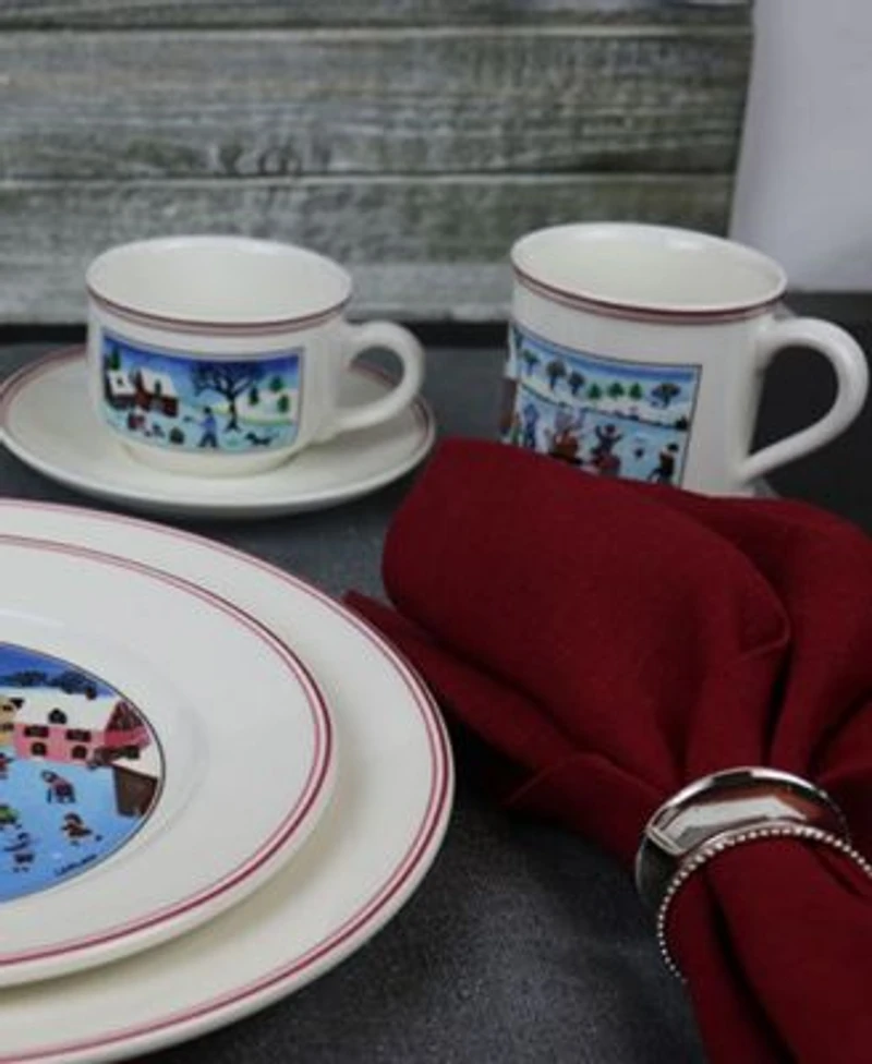 Villeroy Boch Design Naif Christmas Dinnerware Collection