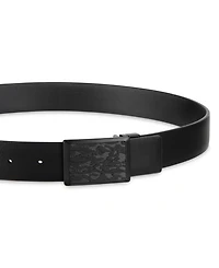 Kenneth Cole Reaction Men's Reversible Compression Plaque Buckle Belt