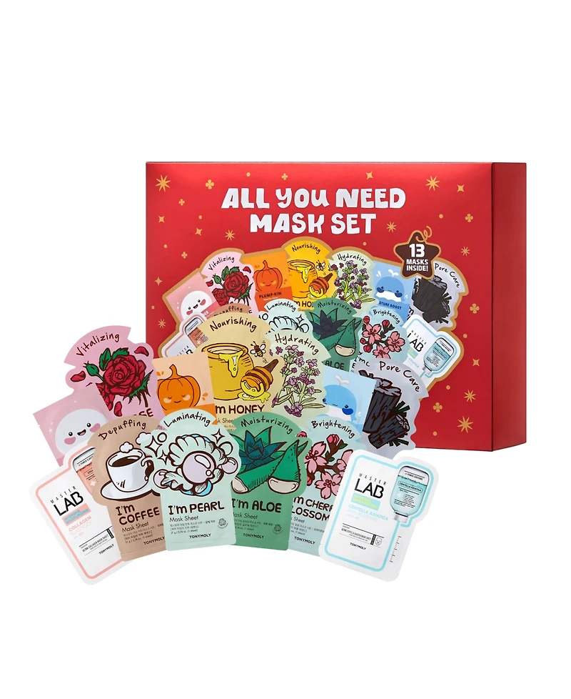 Tonymoly 13-Pc. 2025 All You Need Mask Set