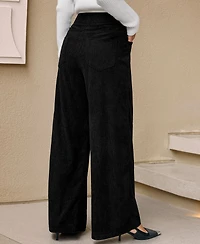 Cupshe Women's City Nights Black Pants