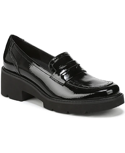 Naturalizer Women's Charisma Lug Sole Round Toe Loafers