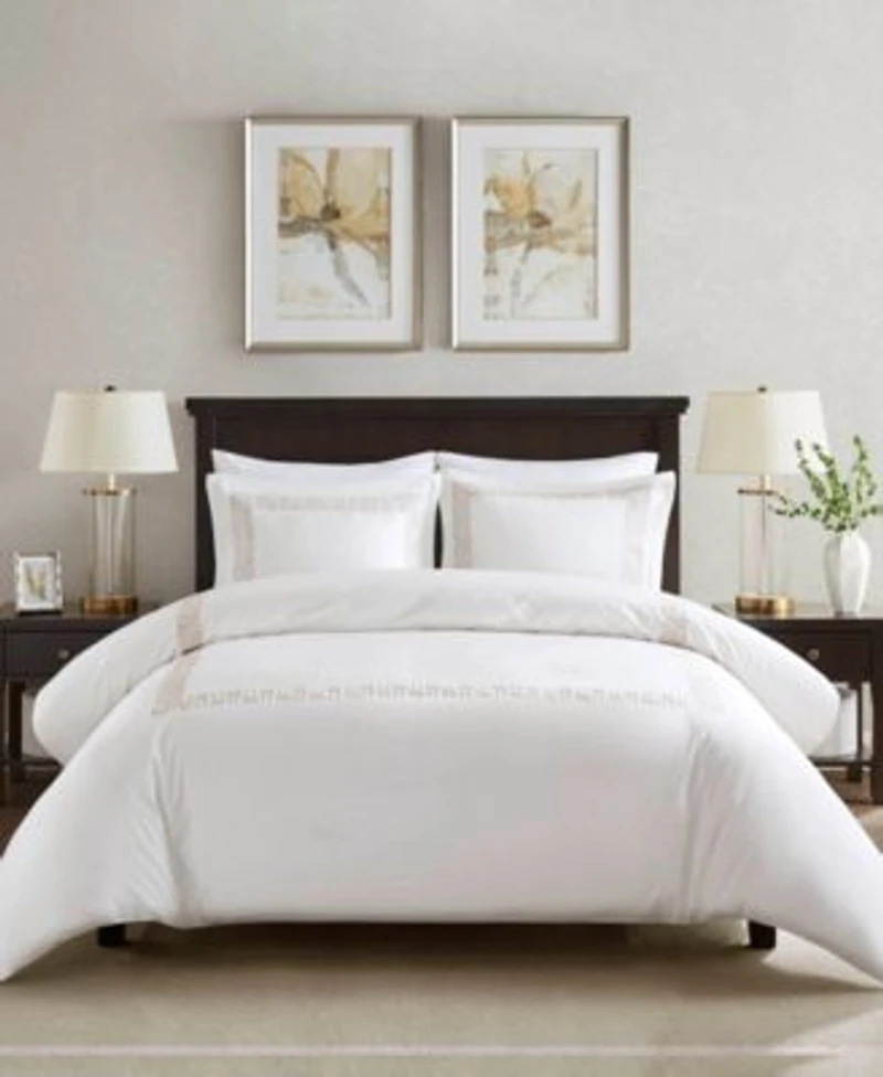 Harbor House Nile Embroidery 3 Pc. Duvet Cover Set