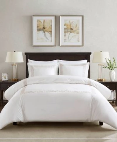 Harbor House Nile Embroidery 3 Pc. Duvet Cover Set
