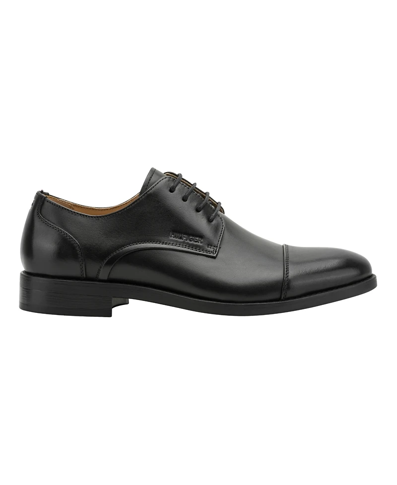 Tommy Hilfiger Men's Creagan Leather Derby Dress Shoes