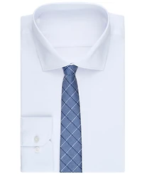 Club Room Men's Preston Grid Tie, Created for Macy's