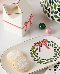 Kate Spade Be Jolly Milk Cookie Plate